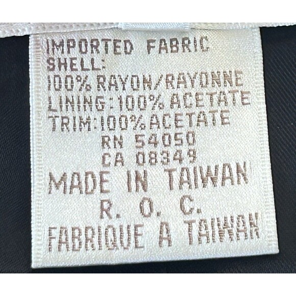 Jones New York Womens Size 10 Rayon Floral Polka dot Vest - Picture 5 of 9